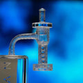 Fully Fused Engraved Terp Slurper Set – 14mm Male, 90-Degree Banger Kit