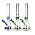 Phoenix Star Double Beaker Bong – 16 inches (40.5 cm) – 5 mm Thick Borosilicate Glass