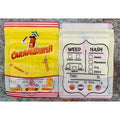 High Quality Mylar Zip lock Bag for Cannabis Packaging Matte 1gr Smell Proof Water Proof