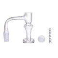 Etched Terp Slurper Set – 14.5mm, 90° Joint – Premium Quartz Banger for Ultimate Dabbing
