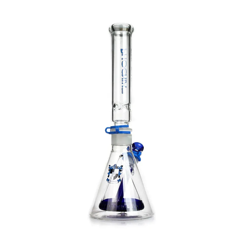 Phoenix Star Double Beaker Bong – 16 inches (40.5 cm) – 5 mm Thick Borosilicate Glass