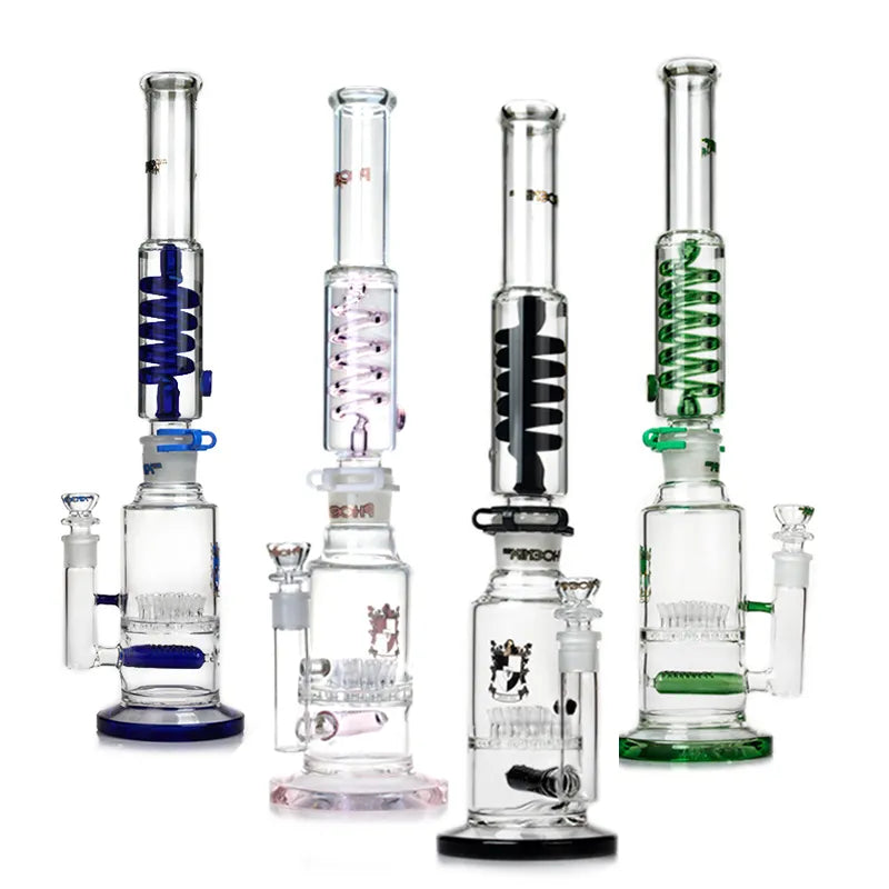 PHOENIX STAR Freezable Coil บ้อง Bong Sprinkler Perc 46 cm / 18 Inches
