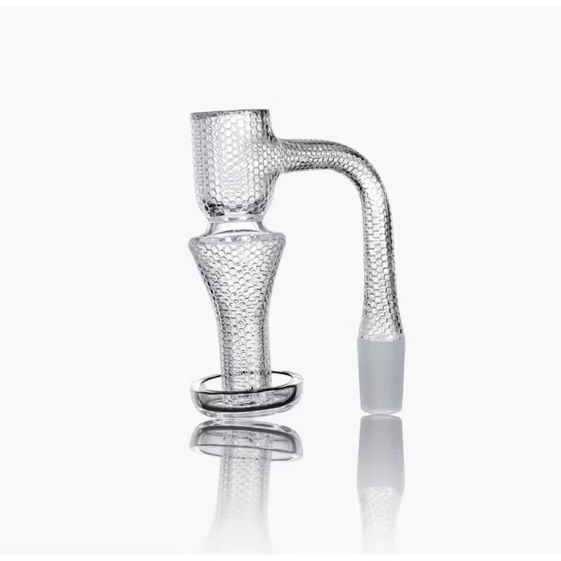 Etched Terp Slurper Set – 14.5mm, 90° Joint – Premium Quartz Banger for Ultimate Dabbing