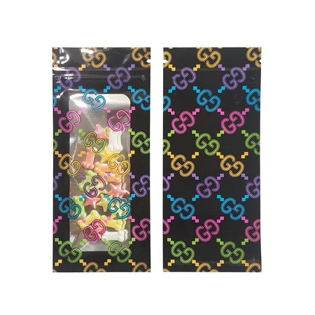 High Quality Mylar Zip lock Bag for Cannabis Packaging Matte Apparel Brands 1gr Smell Proof Water Proof