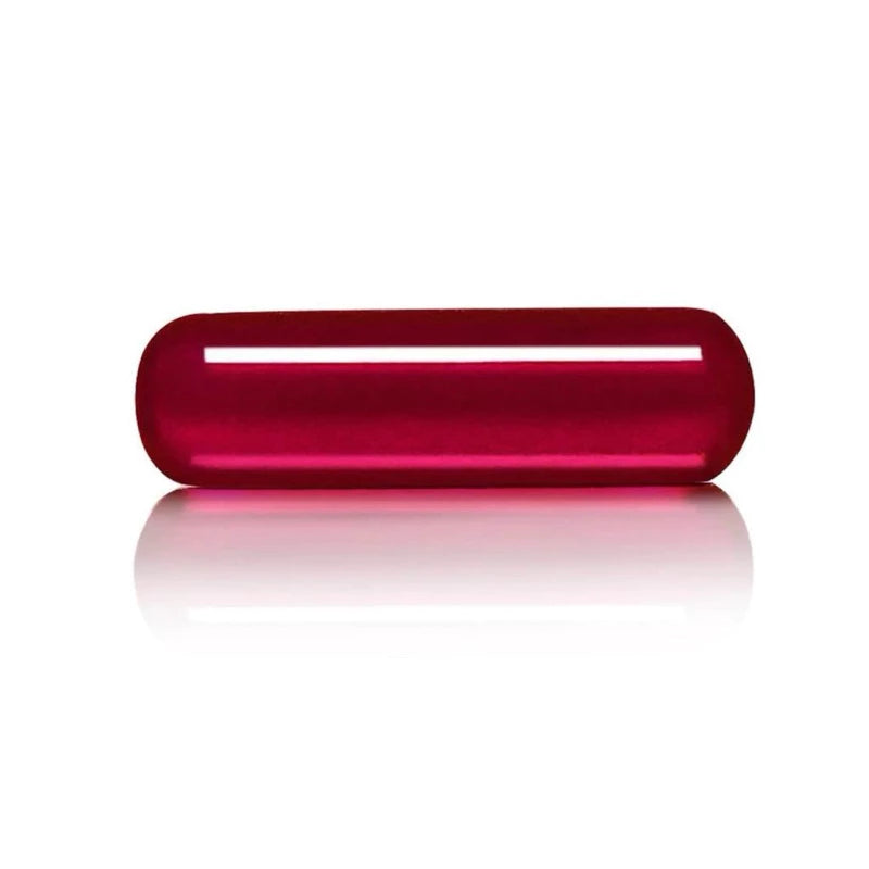 Grade AAA Lab-Grown Ruby Pillar – 15 mm Length × 6 mm Diameter