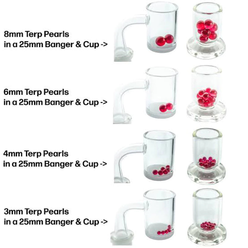 Quartz Tech Banger Beads – 4/6 mm Dab Pearls & Terp Pearls for Quartz Bangers