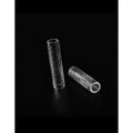 Etched Quartz Pillars – Palm Leaf Design, 30 mm Length × 6 mm Diameter