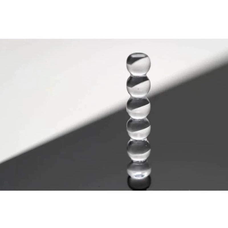 Premium Pure Quartz Beaded String Pillar – 40 mm for Dab Rigs & Quartz Bangers