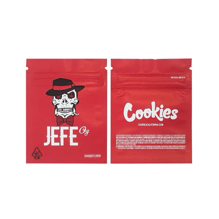 High Quality Mylar Zip lock Bag for Cannabis Packaging Matte Cookies 1gr Smell Proof Water Proof