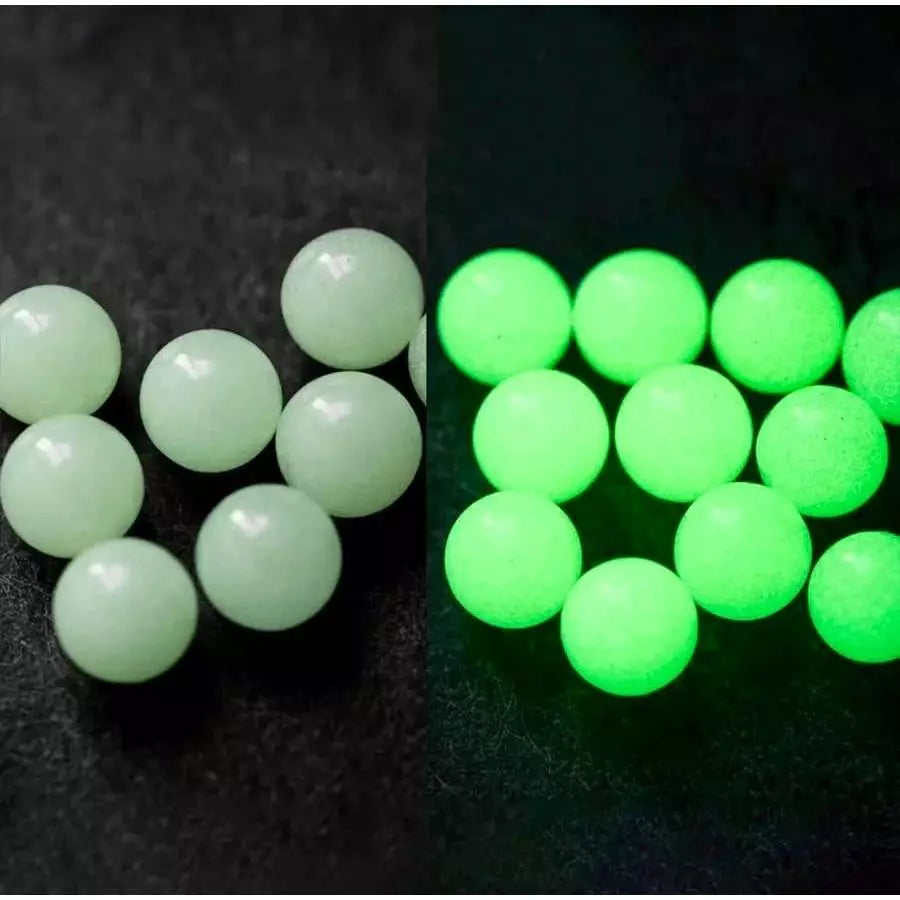 Quartz Tech Glow Banger Beads – 4/6 mm Dab Pearls & Terp Pearls (Glow in the Dark)