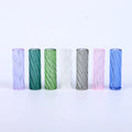 Premium Hand-Crafted Twisted Glass Tips – 8x30mm, 7 Holes