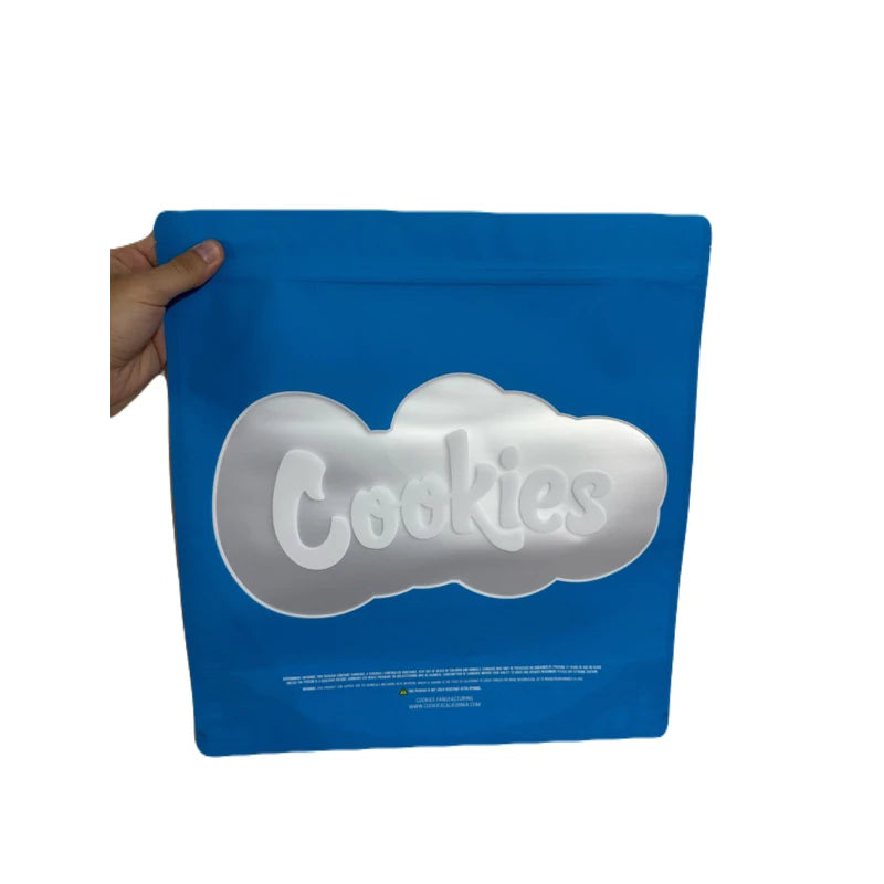 Cereal Milk Cookies Mylar Zip Lock Bag for Cannabis size 454 grams / 1 lb